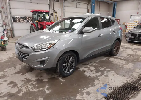 2015 Hyundai Tucson Gls из США, поврежденный, VIN KM8JTCAF9FU074756